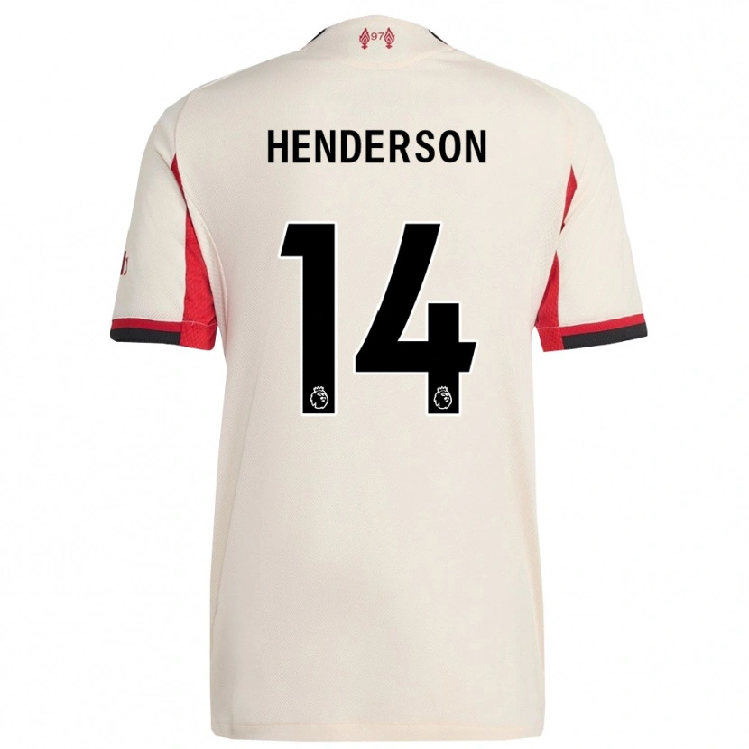 Danxen Dětské Henderson #14 Bílá Černá Daleko Hráčské Dresy 2025/26 Dres
