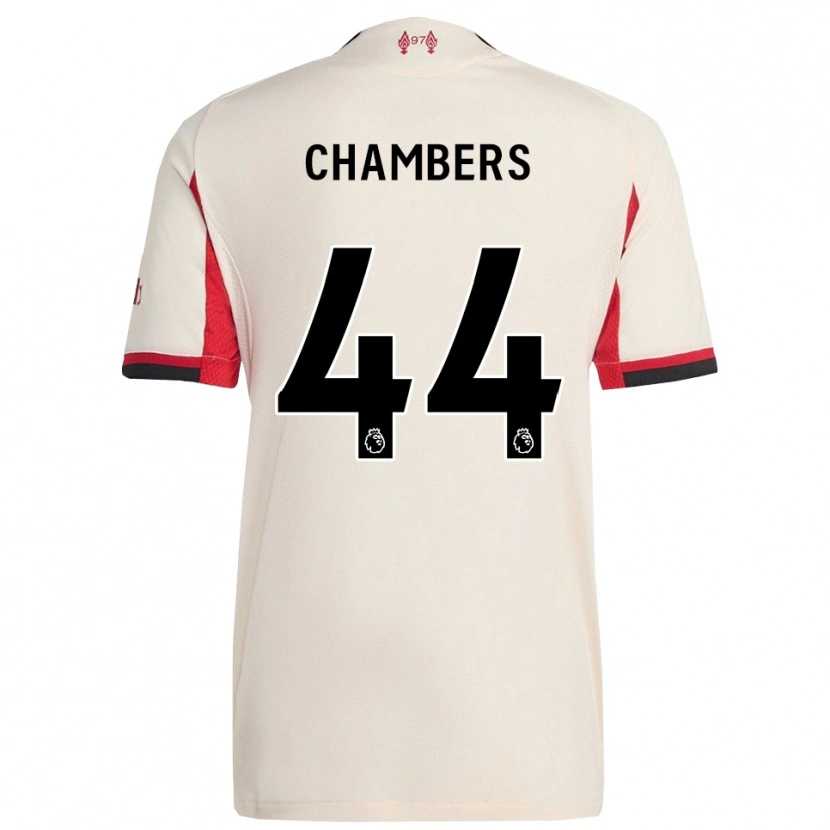 Danxen Dětské Luke Chambers #44 Bílá Černá Daleko Hráčské Dresy 2025/26 Dres