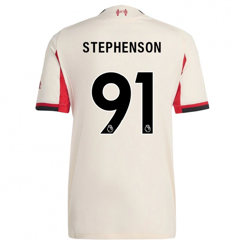 Danxen Dětské Luca Stephenson #91 Bílá Černá Daleko Hráčské Dresy 2025/26 Dres