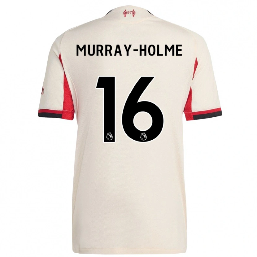 Danxen Dětské Hadyn Murray-Holme #16 Bílá Černá Daleko Hráčské Dresy 2025/26 Dres