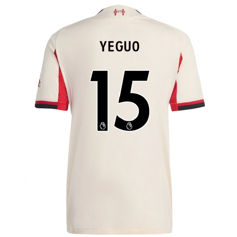 Danxen Dětské Aiden Yeguo #15 Bílá Černá Daleko Hráčské Dresy 2025/26 Dres