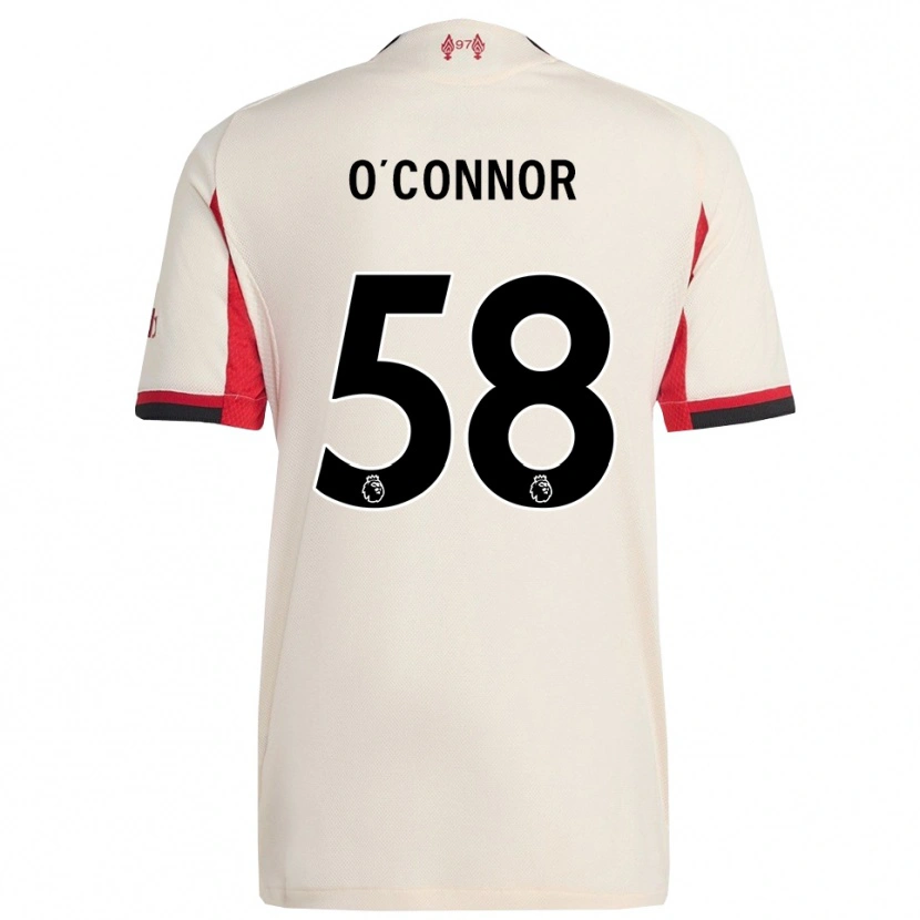 Danxen Dětské Oliver O'connor #58 Bílá Černá Daleko Hráčské Dresy 2025/26 Dres