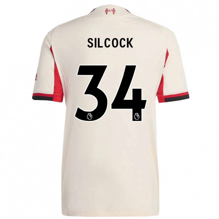 Danxen Dětské Hannah Silcock #34 Bílá Černá Daleko Hráčské Dresy 2025/26 Dres