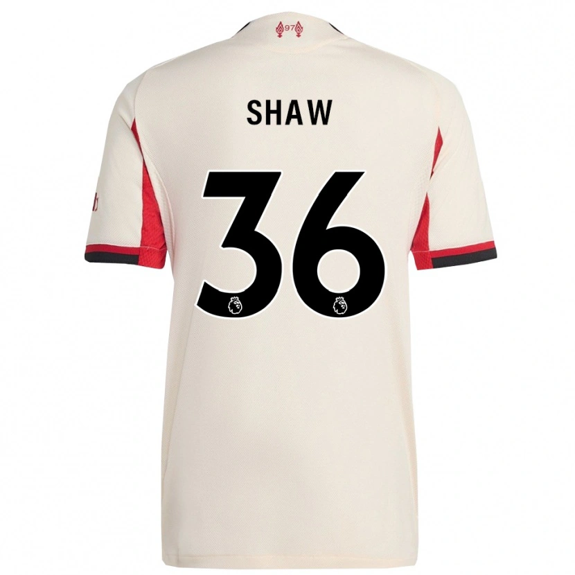 Danxen Dětské Zara Shaw #36 Bílá Černá Daleko Hráčské Dresy 2025/26 Dres