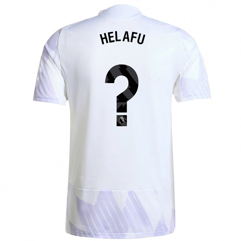 Danxen Dětské Yuel Helafu #0 Bílá Fialová Fialová Daleko Hráčské Dresy 2025/26 Dres