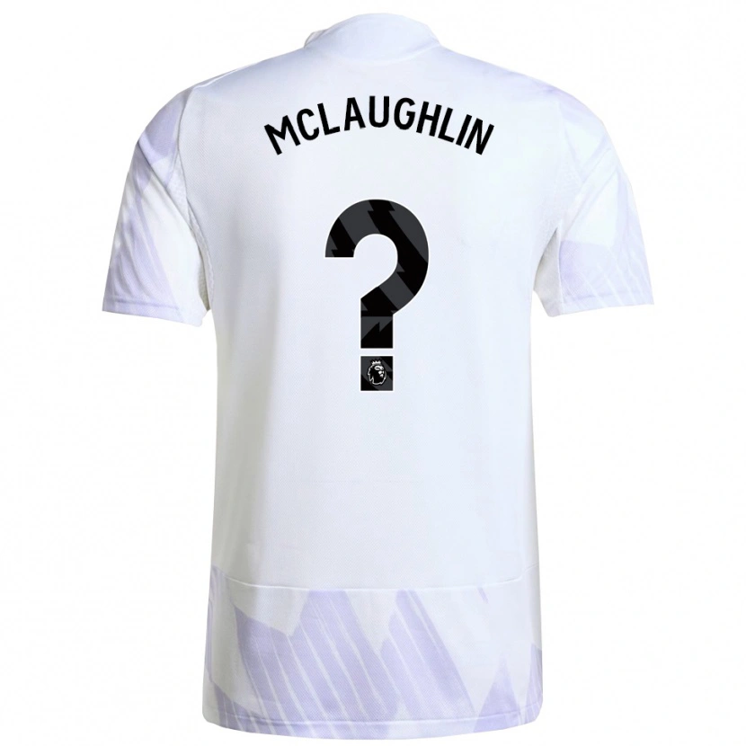 Danxen Dětské Harlem Mclaughlin #0 Bílá Fialová Fialová Daleko Hráčské Dresy 2025/26 Dres