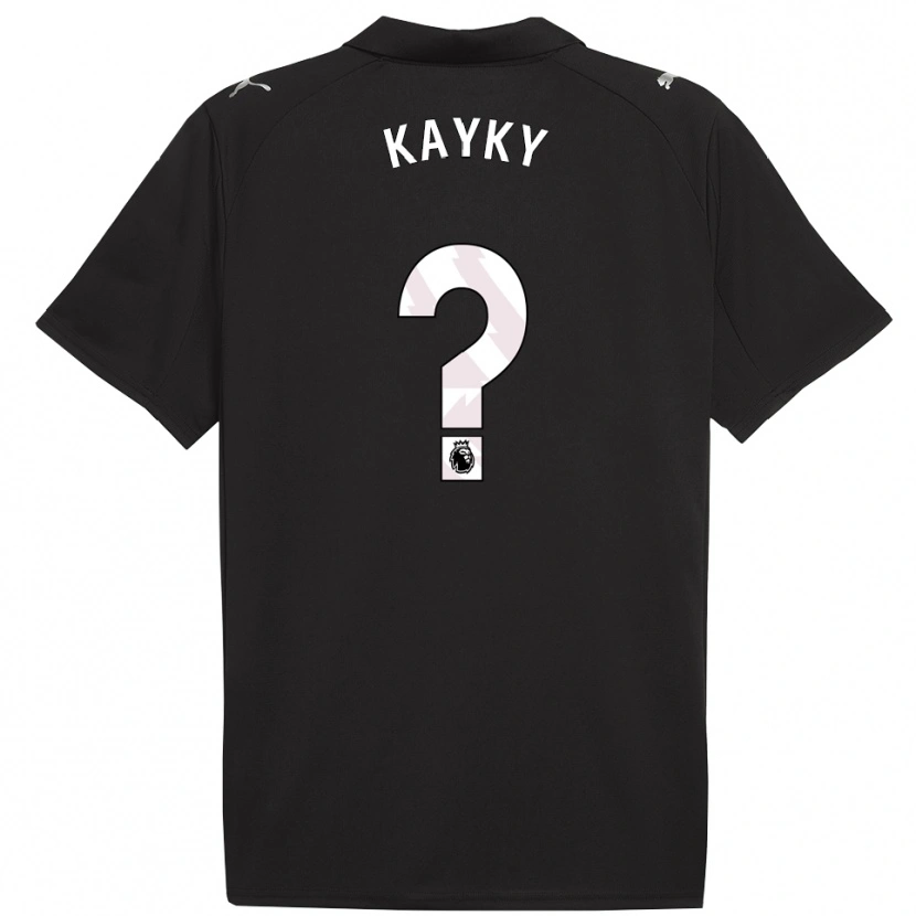 Danxen Dětské Kayky #0 Černá Bílá Daleko Hráčské Dresy 2025/26 Dres