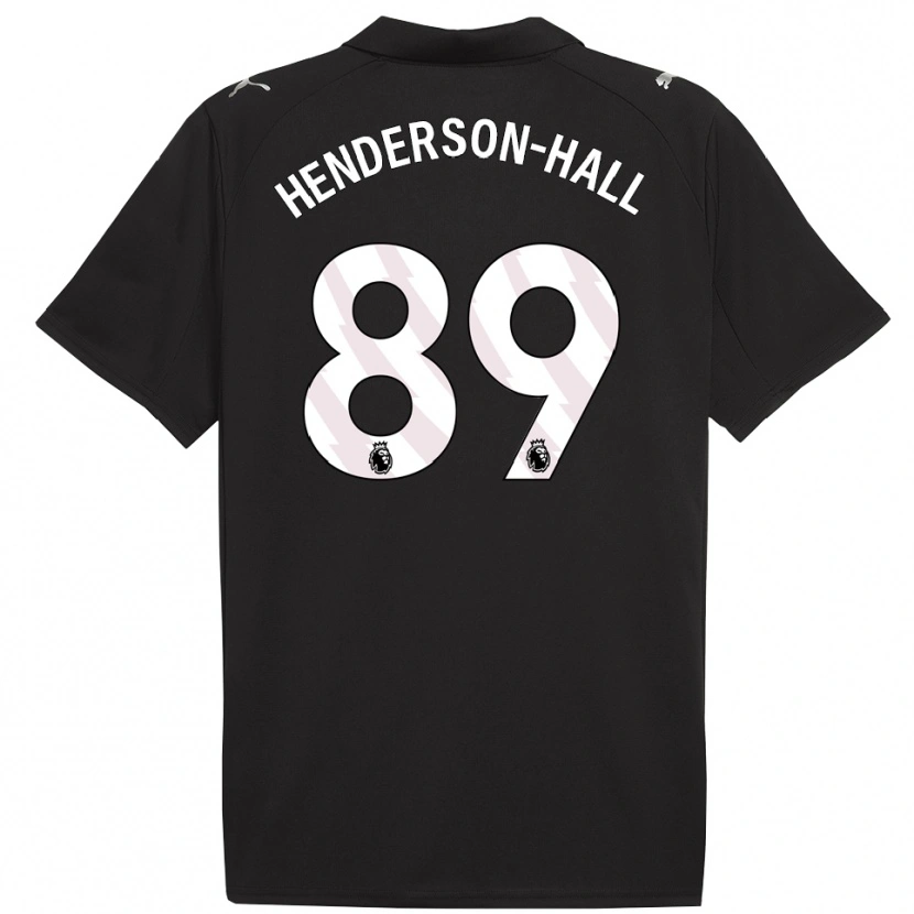 Danxen Dětské Matty Henderson-Hall #89 Černá Bílá Daleko Hráčské Dresy 2025/26 Dres