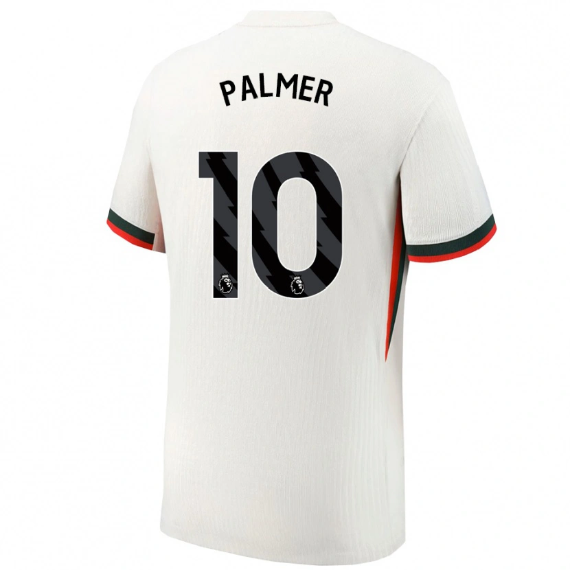 Danxen Dětské Cole Palmer #10 Bílá Zelená Daleko Hráčské Dresy 2025/26 Dres