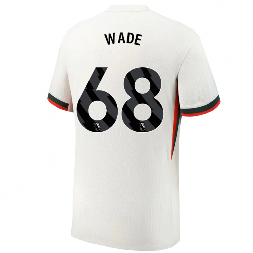 Danxen Dětské Shaun Wade #68 Bílá Zelená Daleko Hráčské Dresy 2025/26 Dres