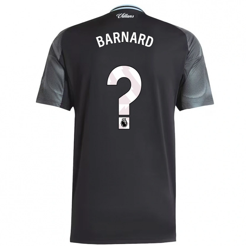 Danxen Dětské Finlay Barnard #0 Černá Nebesky Modrá Daleko Hráčské Dresy 2025/26 Dres