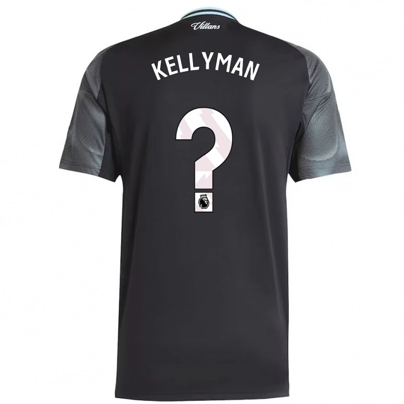 Danxen Dětské Jahmi Kellyman #0 Černá Nebesky Modrá Daleko Hráčské Dresy 2025/26 Dres