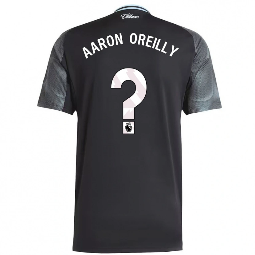 Danxen Dětské Aaron Oreilly #0 Černá Nebesky Modrá Daleko Hráčské Dresy 2025/26 Dres