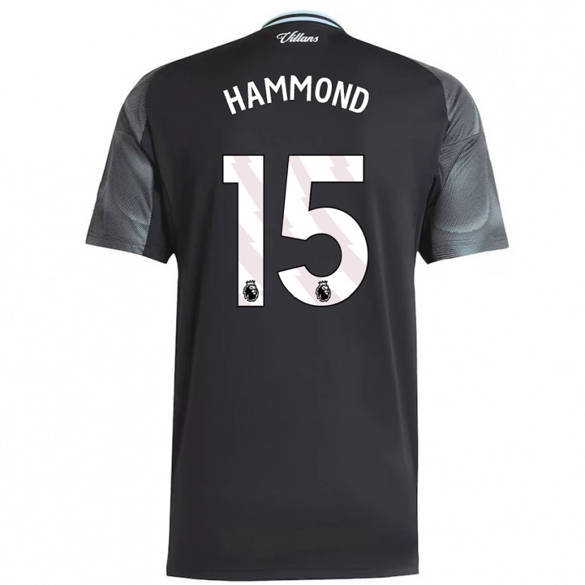 Danxen Dětské Rio Hammond #15 Černá Nebesky Modrá Daleko Hráčské Dresy 2025/26 Dres