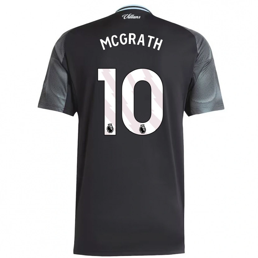 Danxen Dětské Jack Mcgrath #10 Černá Nebesky Modrá Daleko Hráčské Dresy 2025/26 Dres