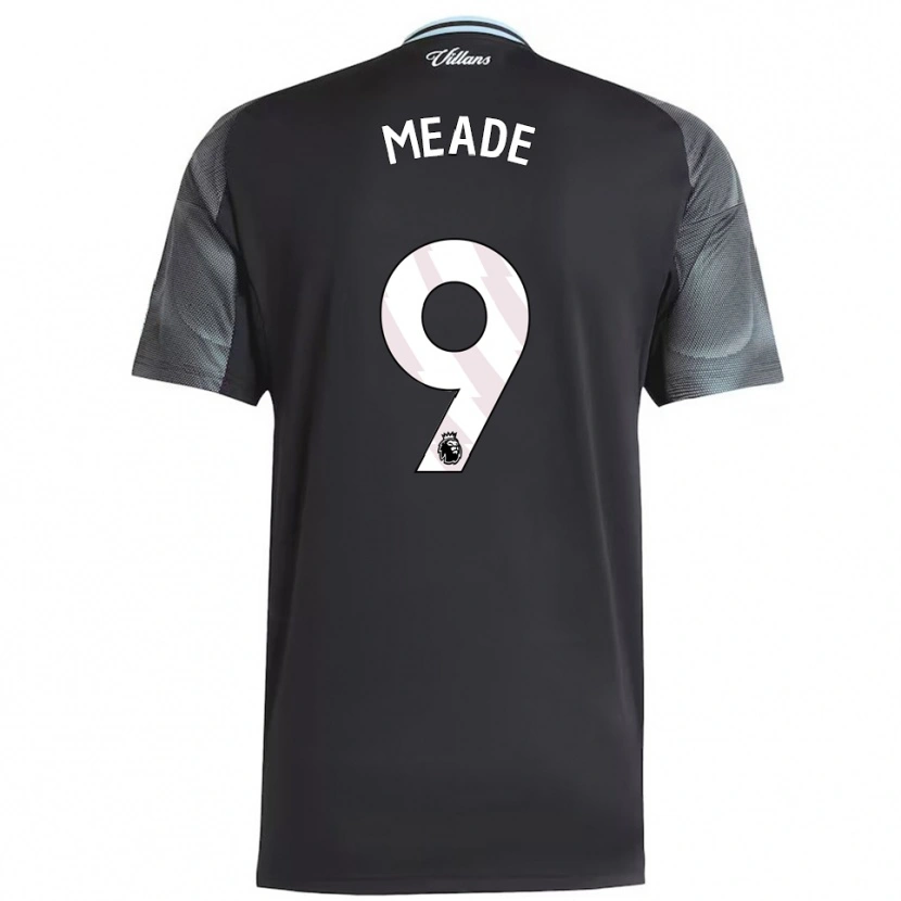 Danxen Dětské Markie Meade #9 Černá Nebesky Modrá Daleko Hráčské Dresy 2025/26 Dres