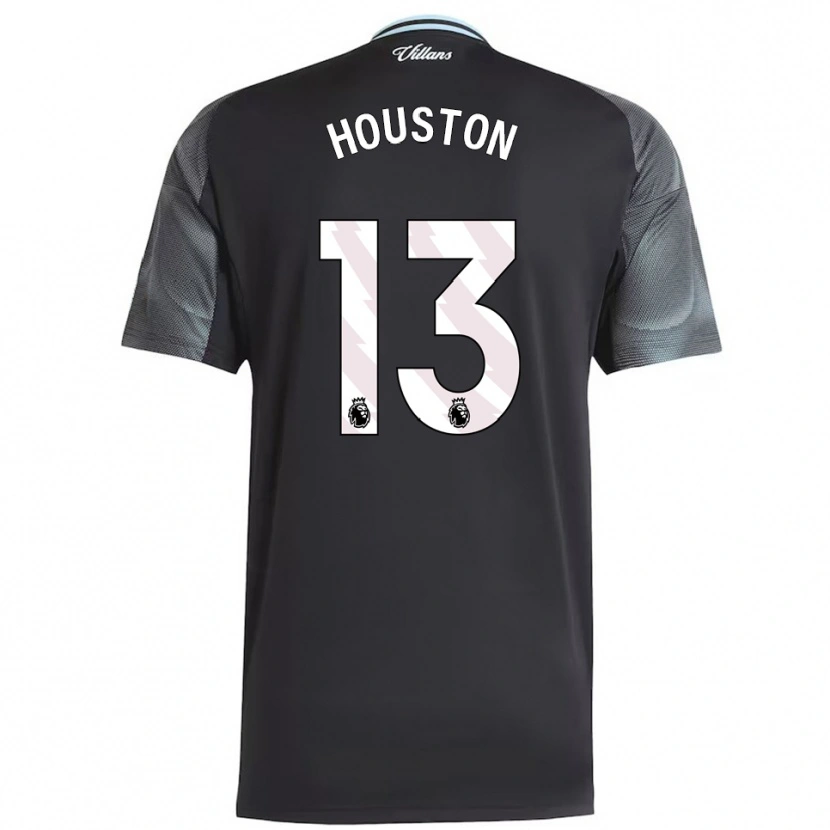 Danxen Dětské Theo Houston #13 Černá Nebesky Modrá Daleko Hráčské Dresy 2025/26 Dres