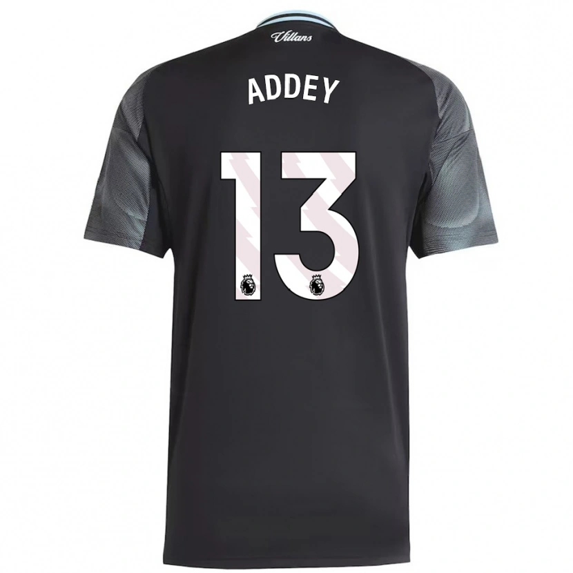 Danxen Dětské Farid Addey #13 Černá Nebesky Modrá Daleko Hráčské Dresy 2025/26 Dres