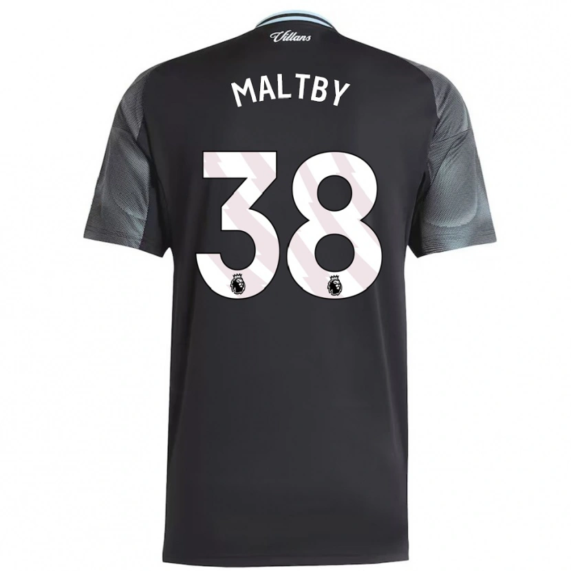 Danxen Dětské Rachel Maltby #38 Černá Nebesky Modrá Daleko Hráčské Dresy 2025/26 Dres