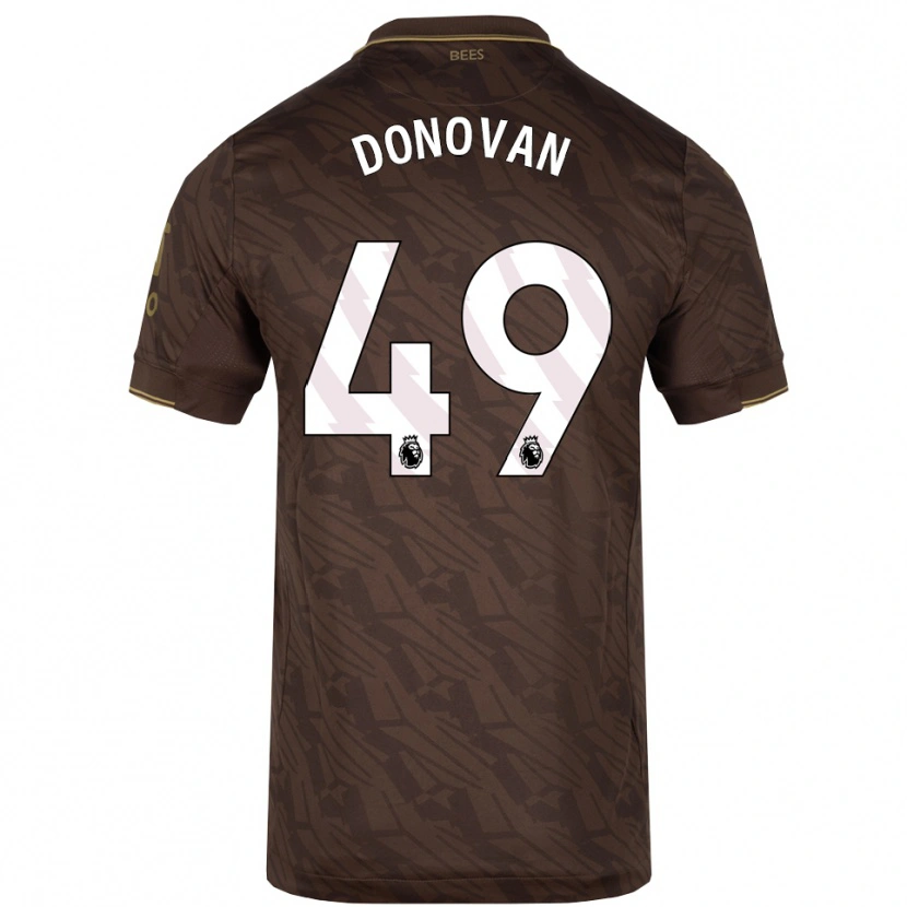 Danxen Dětské Romelle Donovan #49 Hnědá Zlatá Daleko Hráčské Dresy 2025/26 Dres