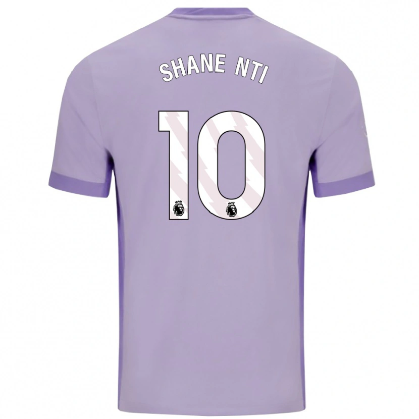 Danxen Dětské Shane Nti #10 Taro Fialová Bílá Daleko Hráčské Dresy 2025/26 Dres