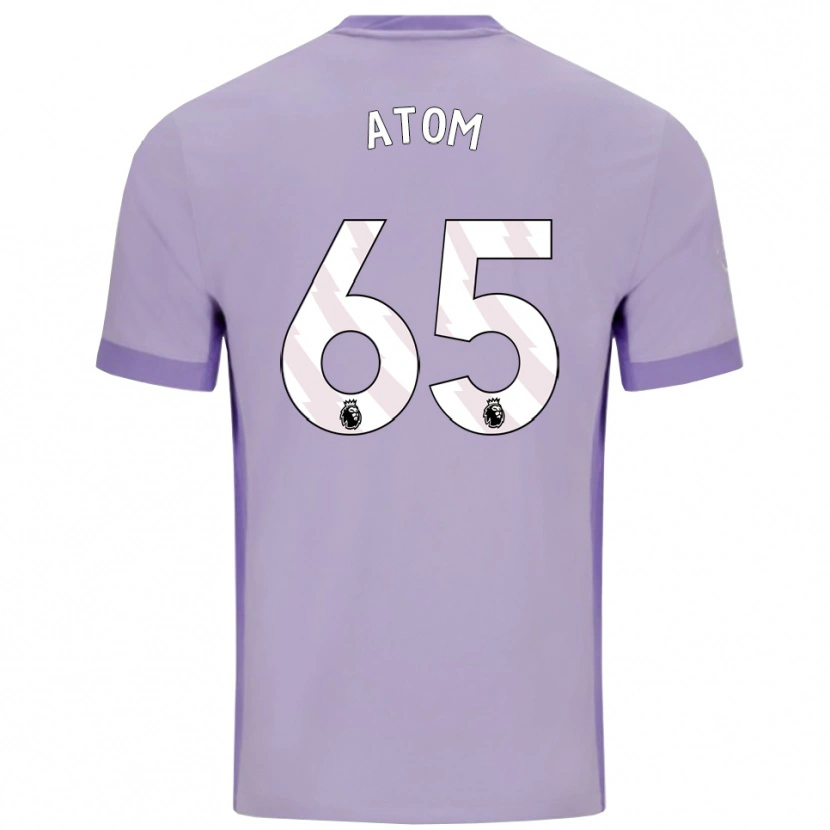 Danxen Dětské Noel Atom #65 Taro Fialová Bílá Daleko Hráčské Dresy 2025/26 Dres