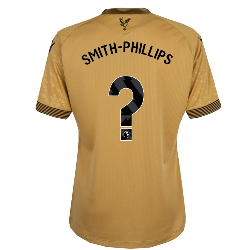 Danxen Dětské Kairo Smith-Phillips #0 Zlatá Černá Daleko Hráčské Dresy 2025/26 Dres