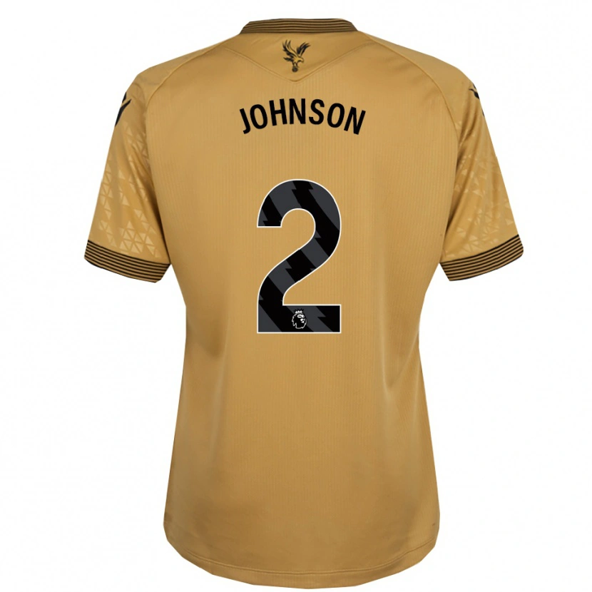 Danxen Dětské Annabel Johnson #2 Zlatá Černá Daleko Hráčské Dresy 2025/26 Dres