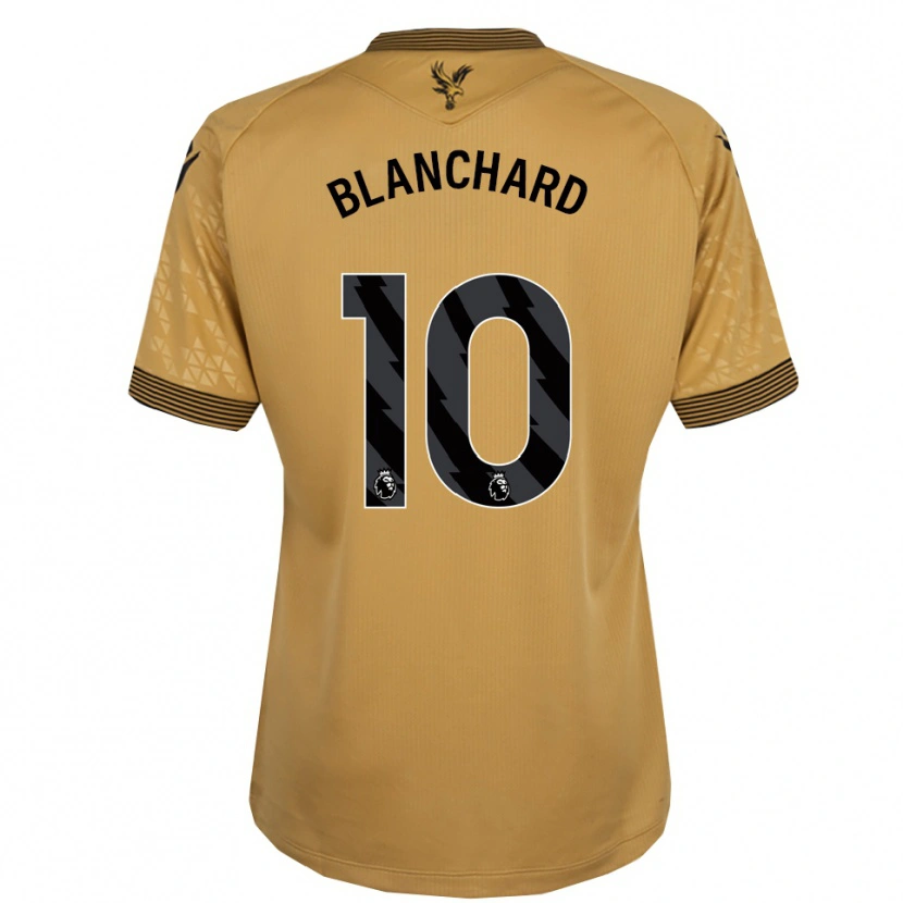 Danxen Dětské Annabel Blanchard #10 Zlatá Černá Daleko Hráčské Dresy 2025/26 Dres