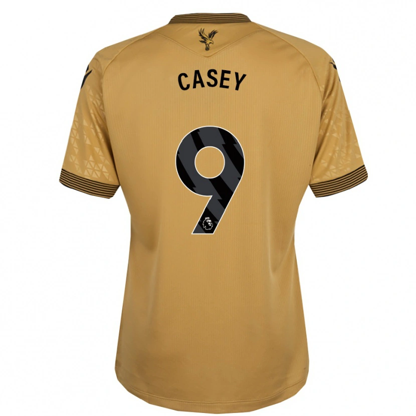 Danxen Dětské Ben Casey #9 Zlatá Černá Daleko Hráčské Dresy 2025/26 Dres