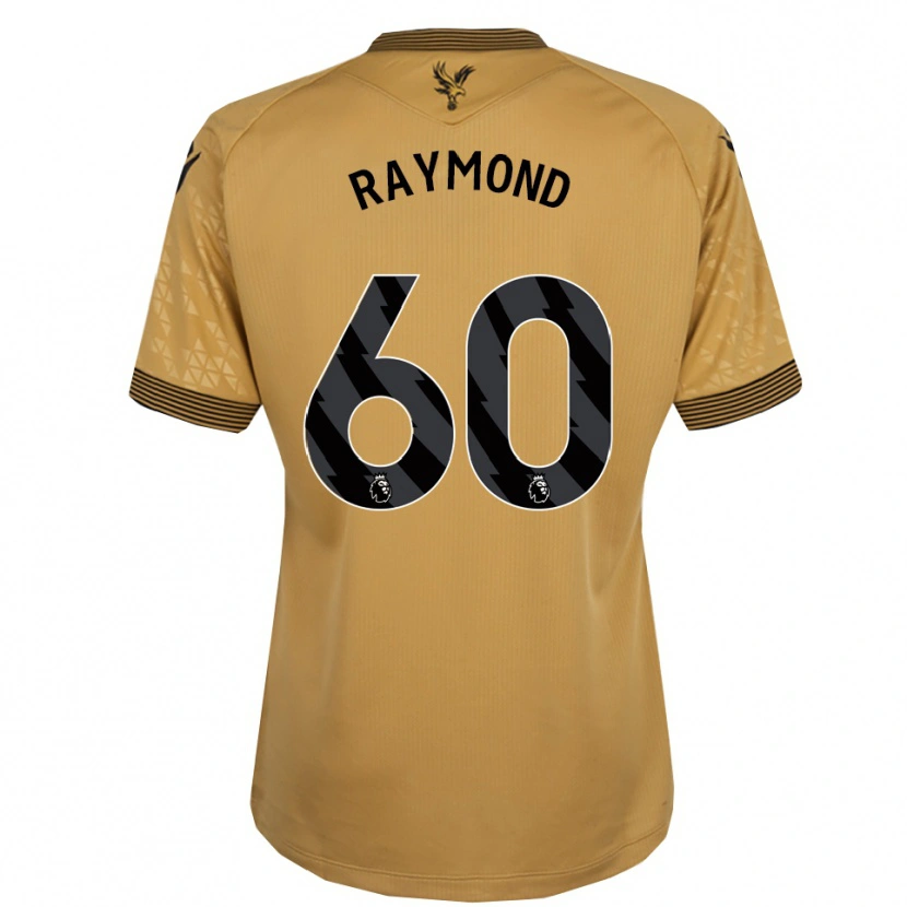Danxen Dětské Jadan Raymond #60 Zlatá Černá Daleko Hráčské Dresy 2025/26 Dres
