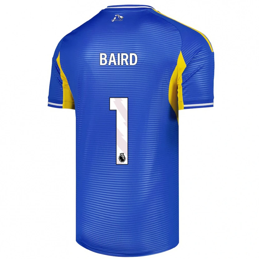 Danxen Dětské Alex Baird #1 Modrá Žlutá Daleko Hráčské Dresy 2025/26 Dres