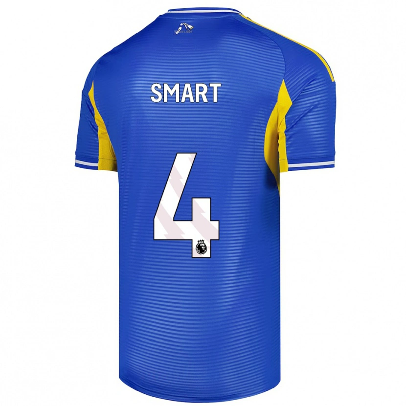 Danxen Dětské Olivia Smart #4 Modrá Žlutá Daleko Hráčské Dresy 2025/26 Dres
