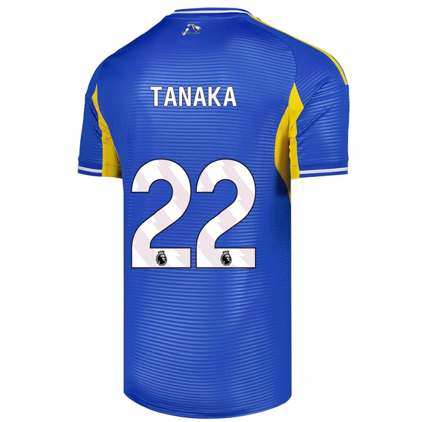 Danxen Dětské Ao Tanaka #22 Modrá Žlutá Daleko Hráčské Dresy 2025/26 Dres