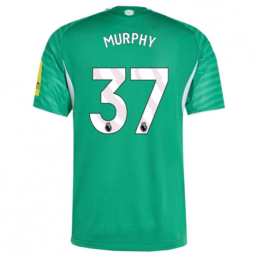 Danxen Dětské Alex Murphy #37 Zelená Bílá Daleko Hráčské Dresy 2025/26 Dres