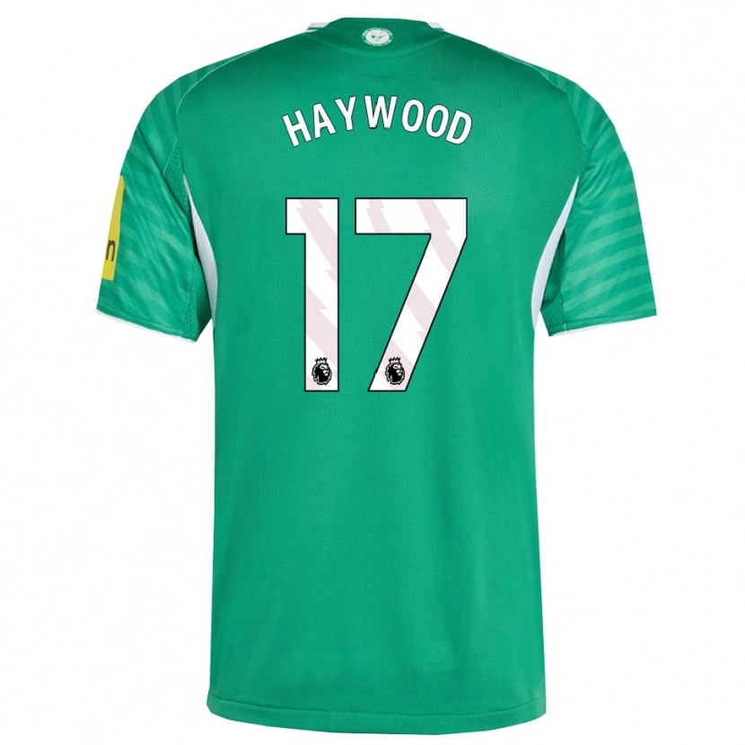 Danxen Dětské Sophie Haywood #17 Zelená Bílá Daleko Hráčské Dresy 2025/26 Dres