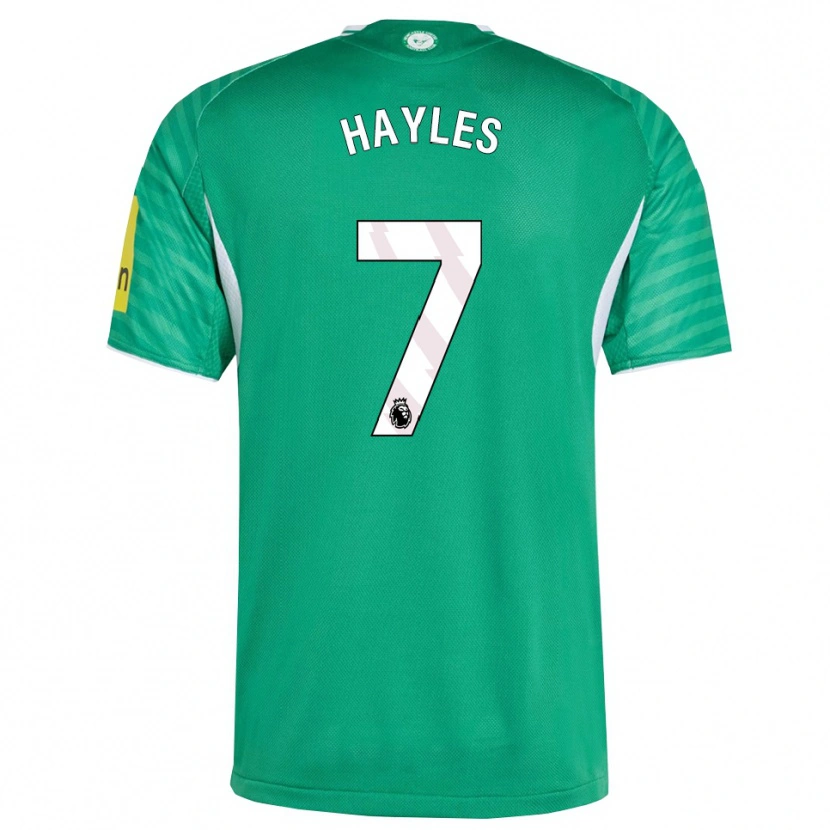 Danxen Dětské Shania Hayles #7 Zelená Bílá Daleko Hráčské Dresy 2025/26 Dres