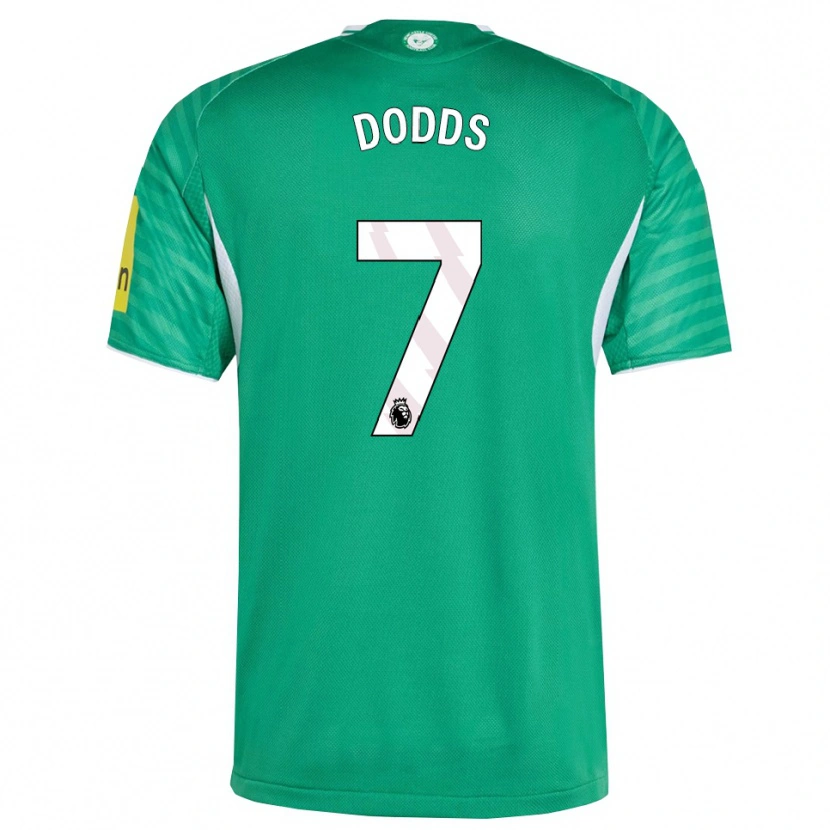 Danxen Dětské Tyler Dodds #7 Zelená Bílá Daleko Hráčské Dresy 2025/26 Dres