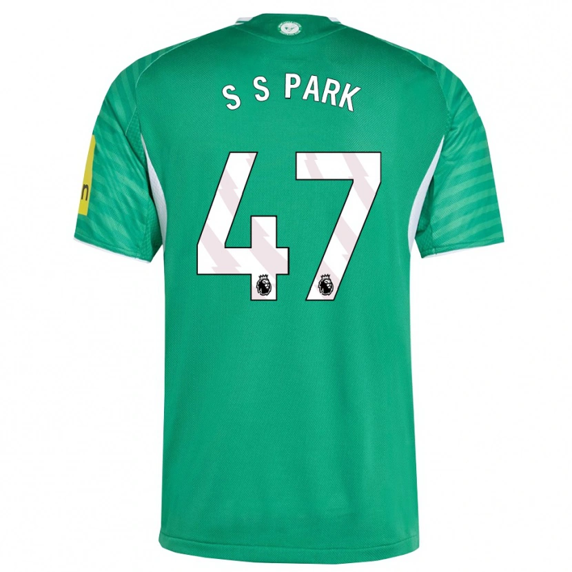 Danxen Dětské Seung-Soo Park #47 Zelená Bílá Daleko Hráčské Dresy 2025/26 Dres