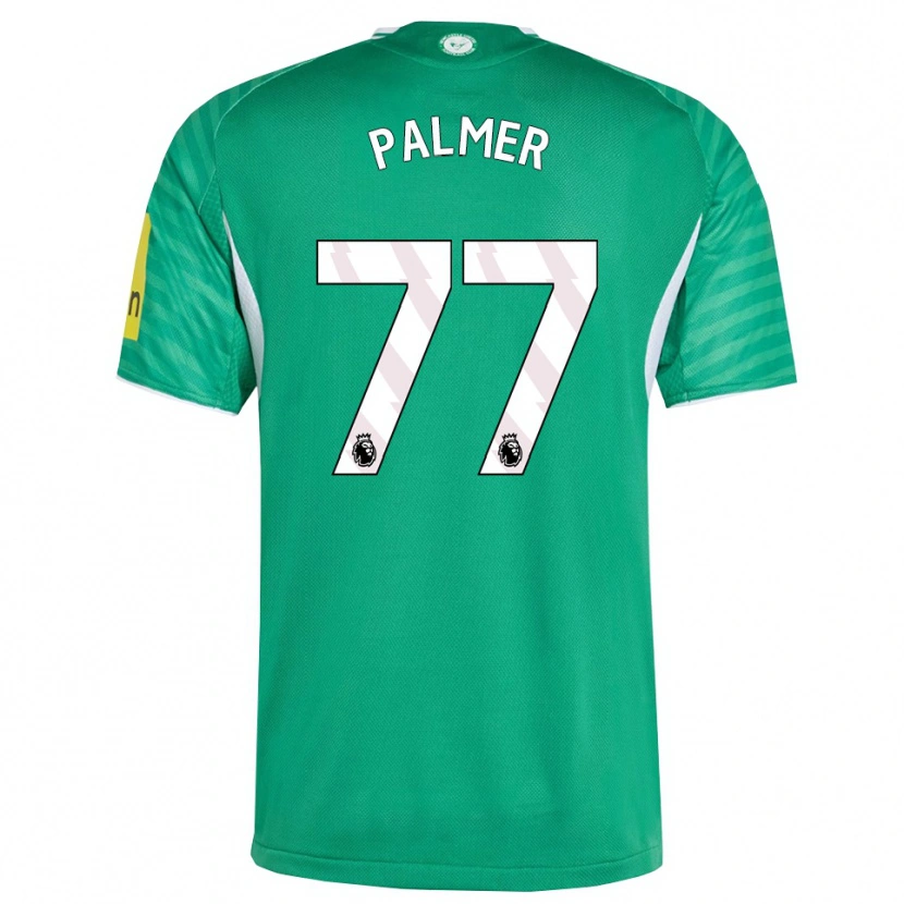 Danxen Dětské Darren Palmer #77 Zelená Bílá Daleko Hráčské Dresy 2025/26 Dres