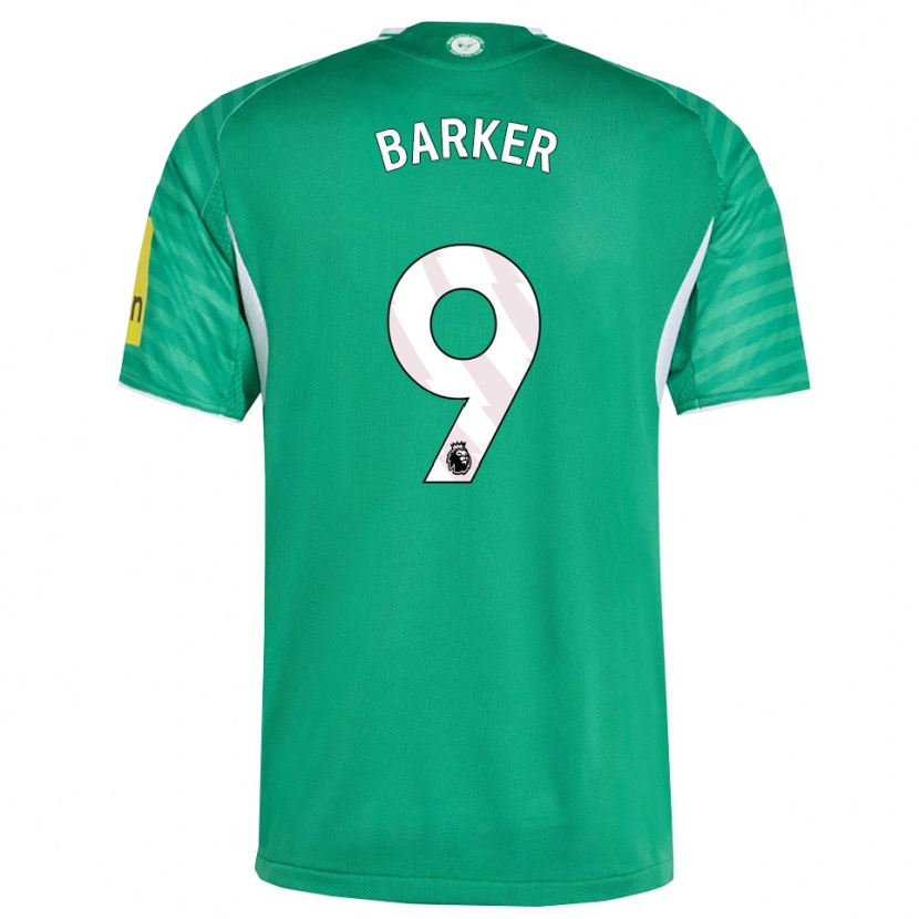Danxen Dětské Katie Barker #9 Zelená Bílá Daleko Hráčské Dresy 2025/26 Dres