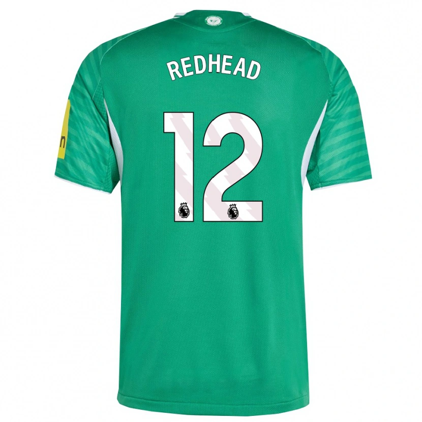 Danxen Dětské Cara Milne-Redhead #12 Zelená Bílá Daleko Hráčské Dresy 2025/26 Dres