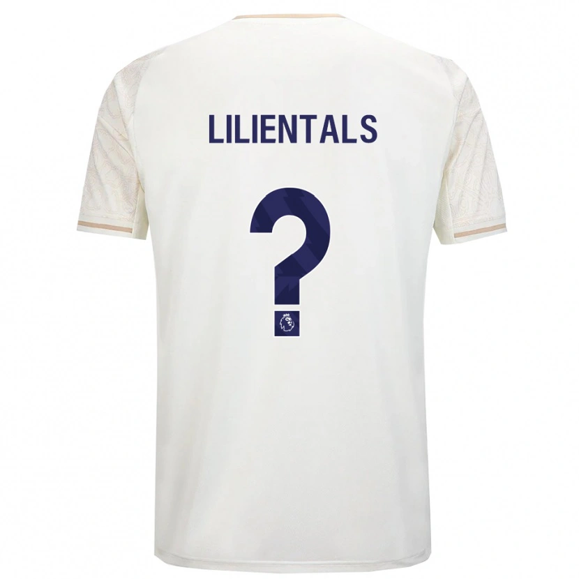 Danxen Dětské Matiss Lilientals #0 Smetanově Bílá Černá Daleko Hráčské Dresy 2025/26 Dres
