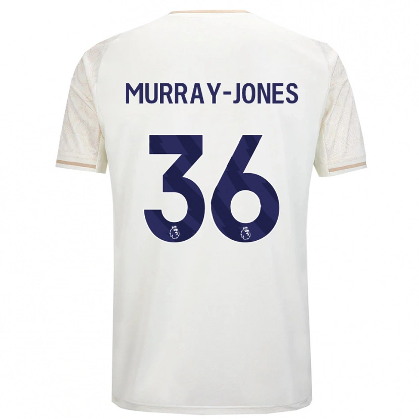 Danxen Dětské George Murray-Jones #36 Smetanově Bílá Černá Daleko Hráčské Dresy 2025/26 Dres