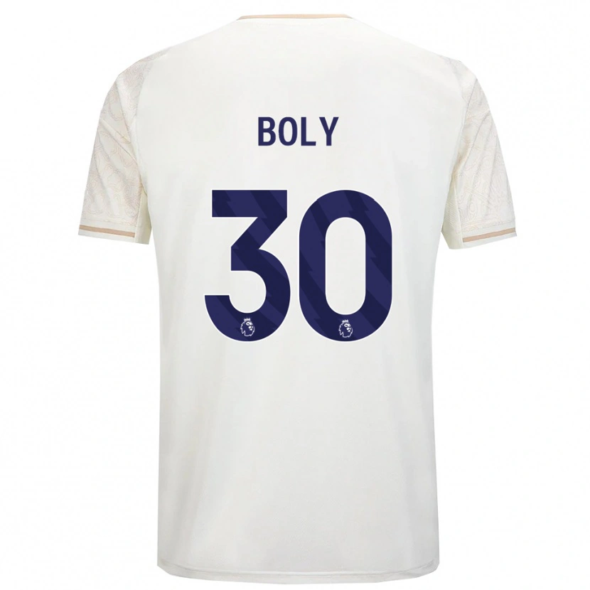 Danxen Dětské Willy Boly #30 Smetanově Bílá Černá Daleko Hráčské Dresy 2025/26 Dres