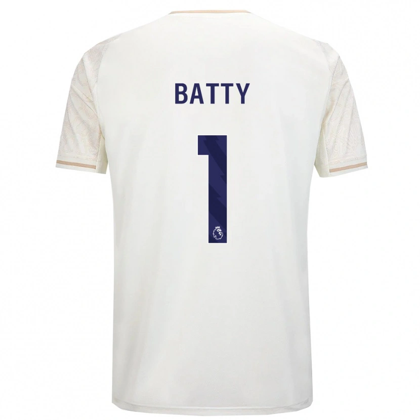 Danxen Dětské Emily Batty #1 Smetanově Bílá Černá Daleko Hráčské Dresy 2025/26 Dres
