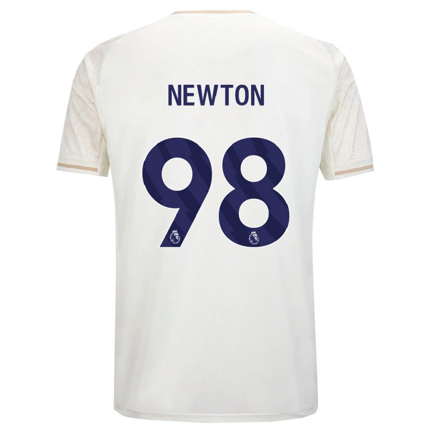 Danxen Dětské Jamie Newton #98 Smetanově Bílá Černá Daleko Hráčské Dresy 2025/26 Dres