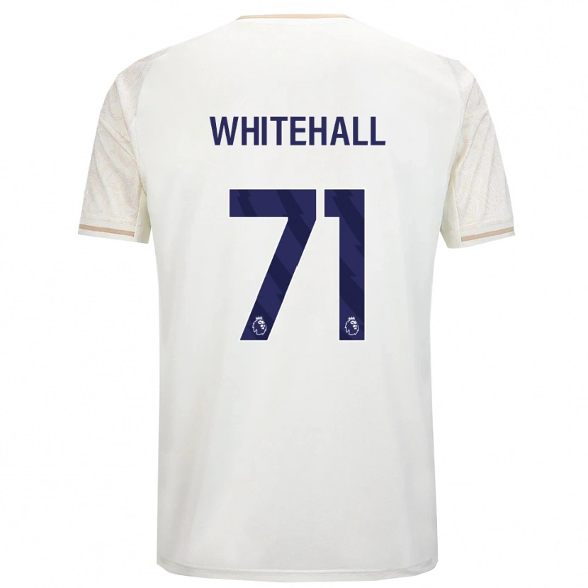 Danxen Dětské Archie Whitehall #71 Smetanově Bílá Černá Daleko Hráčské Dresy 2025/26 Dres