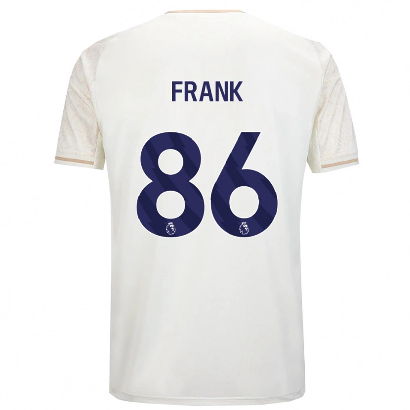 Danxen Dětské Frank Djamna #86 Smetanově Bílá Černá Daleko Hráčské Dresy 2025/26 Dres