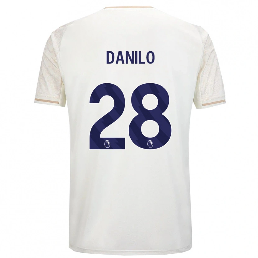 Danxen Dětské Danilo #28 Smetanově Bílá Černá Daleko Hráčské Dresy 2025/26 Dres